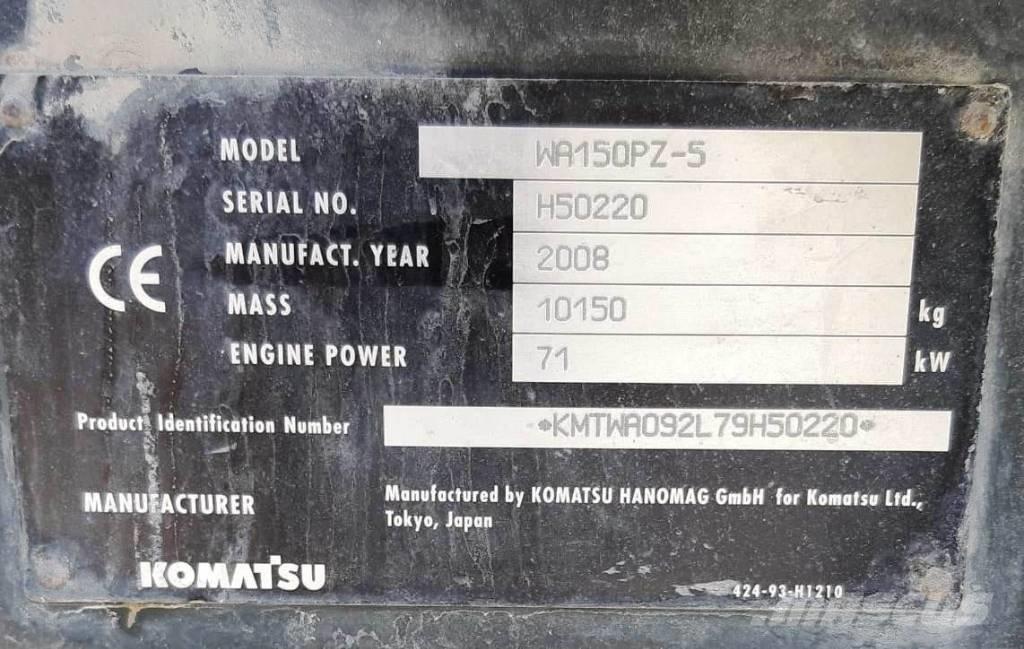 Komatsu WA 150-5 Incarcator pe pneuri