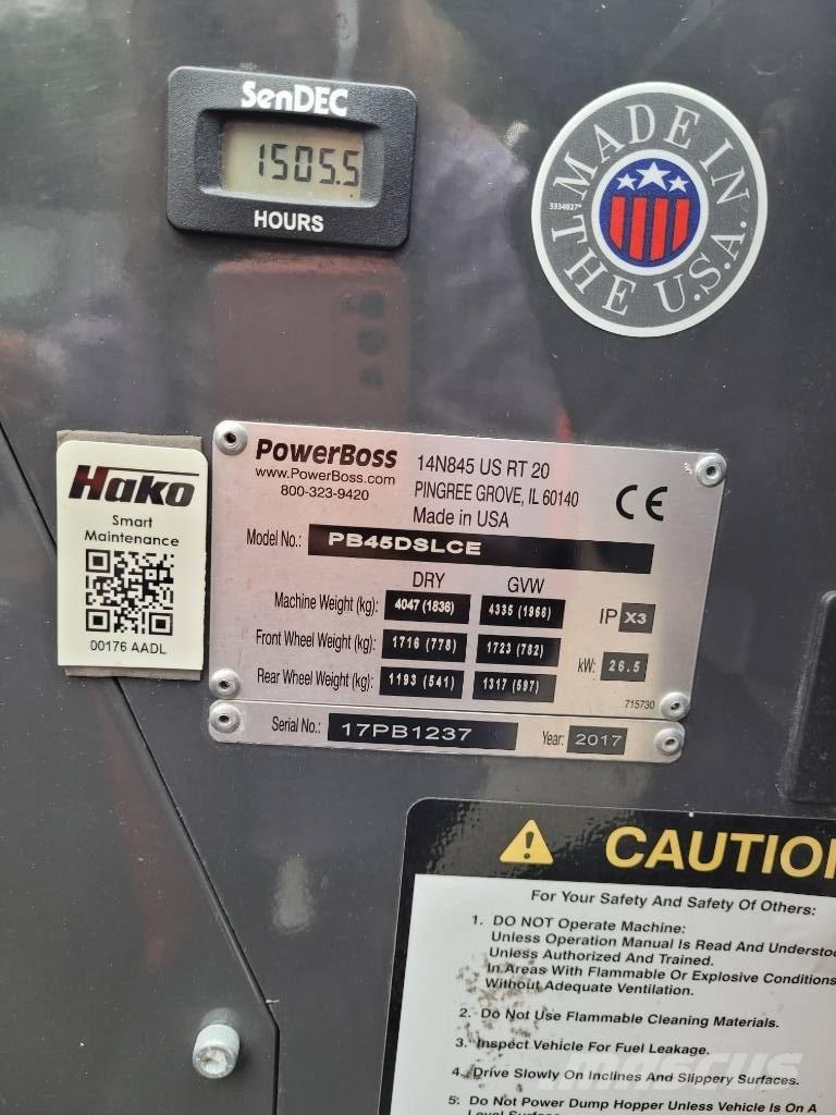 Hako PB 45 DSLCE Uscatoare Scrubber