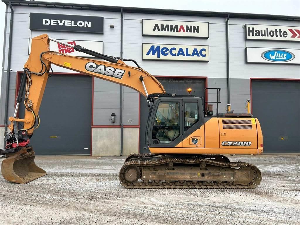 CASE CX210D Excavatoare pe șenile
