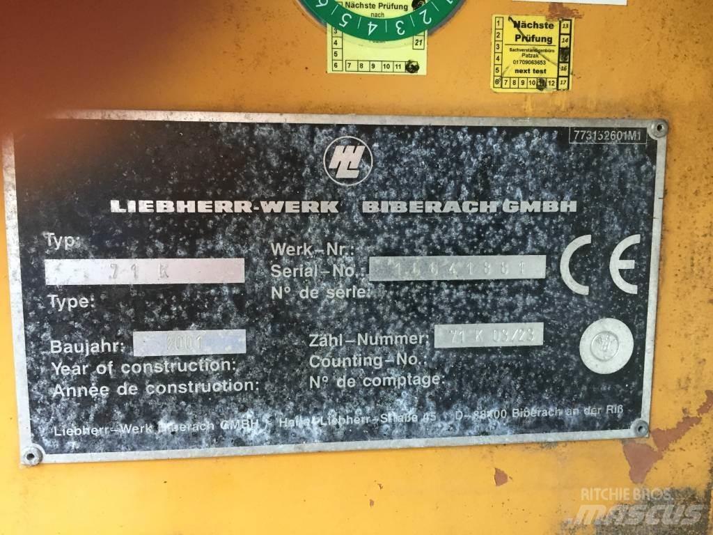 Liebherr 71 K Macarale turn