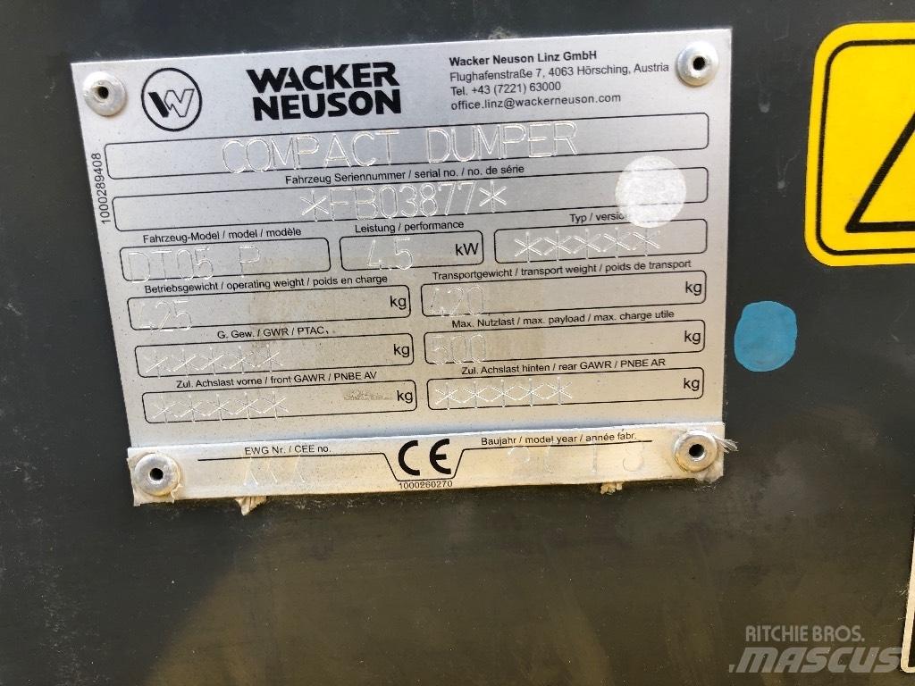 Wacker Neuson DT 05 Autobasculante cu senile