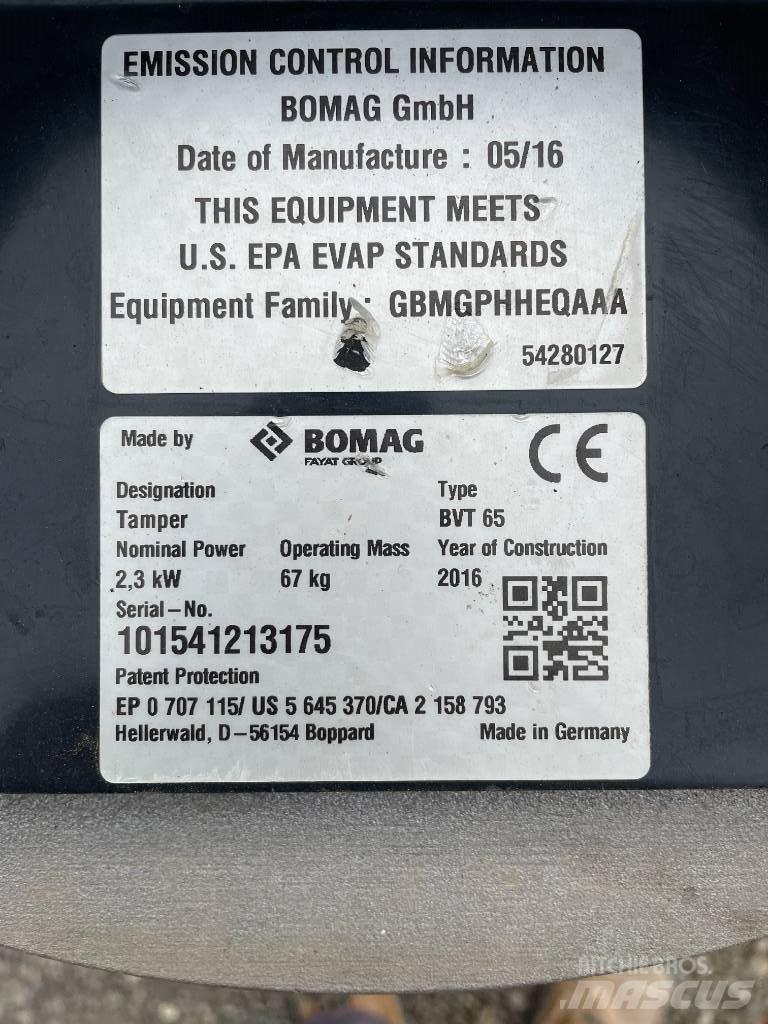 Bomag BVT 65 Vibratoare