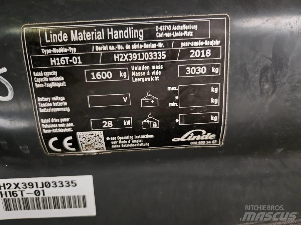 Linde H16T Stivuitor GPL