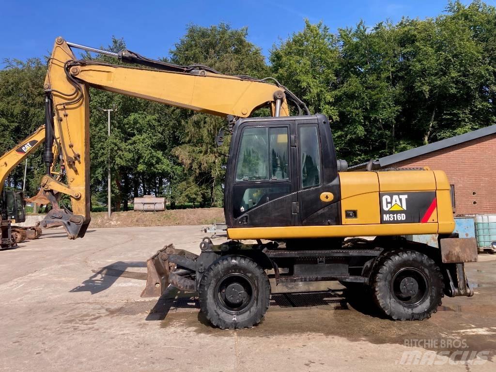 CAT M 316 D Excavatoare cu roti