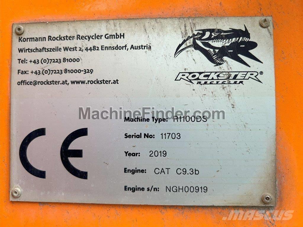 Rockster RD1100DS Concasoare mobile