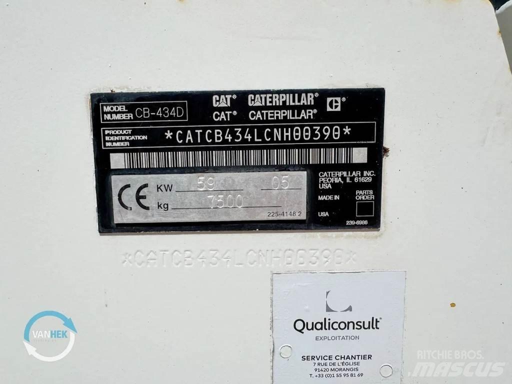 CAT CB434D Cilindri compactori dubli
