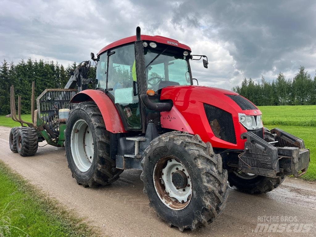 Zetor FORTERRA 135 Utilaje de manevrarea a bustenilor