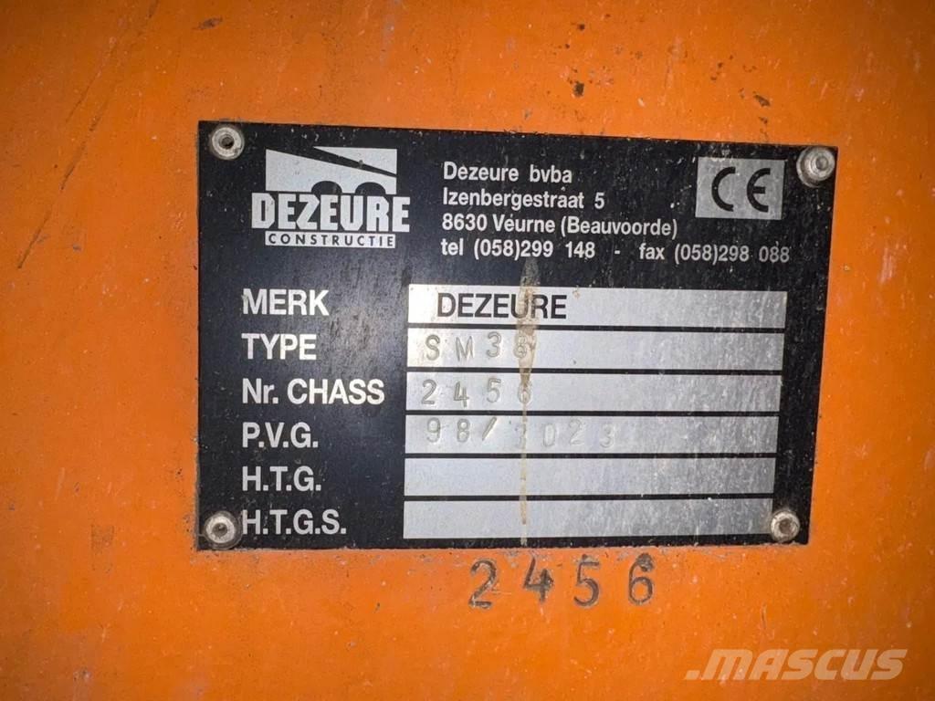 Dezeure SM38 Forajere cu autopropulsare