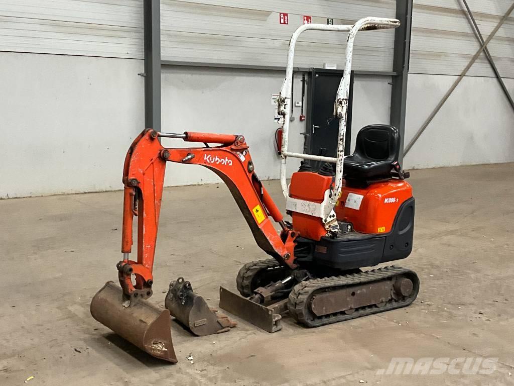 Kubota K 008-3 Mini excavatoare < 7t