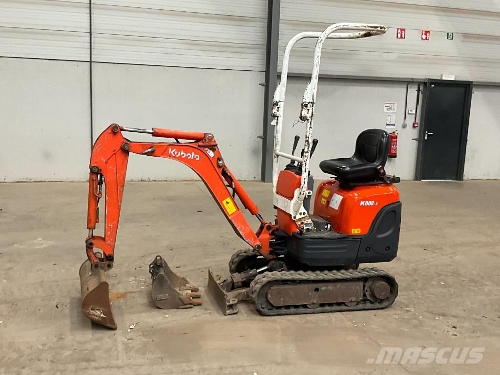 Kubota K 008-3 Mini excavatoare < 7t