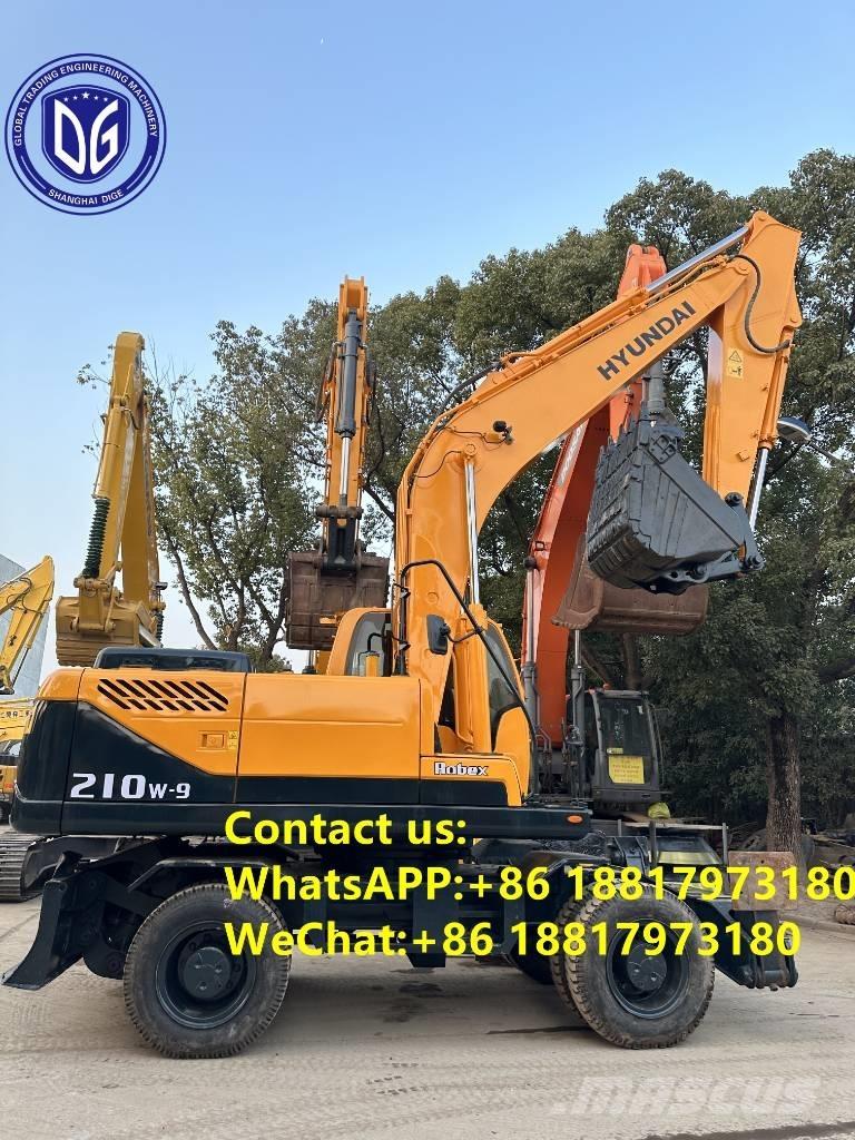 Hyundai 210W-9 Excavatoare cu roti