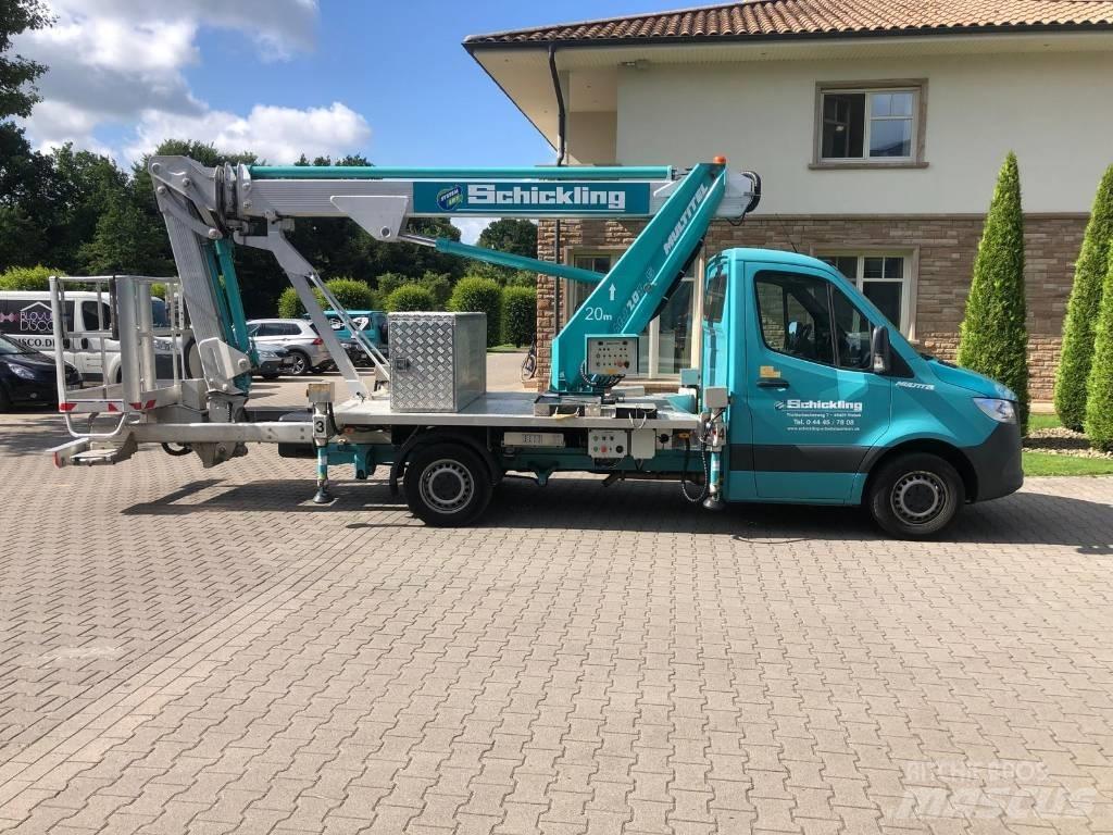 Multitel MJ 201 Platforme aeriene montate pe camion
