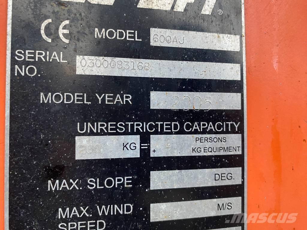 JLG 600 AJ Nacele cu brat articulat