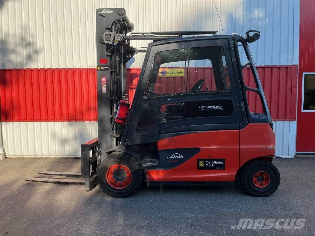 Linde E50HL-01/600 Stivuitor electric