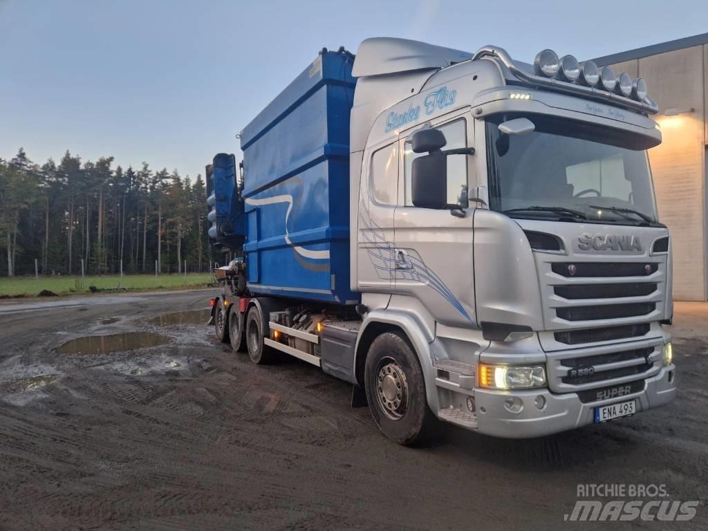 Scania R 580 LB Masini de tocat lemn