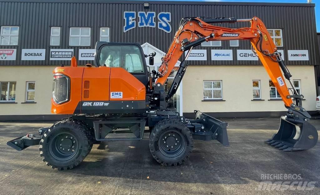 Doosan DX100W-7 Excavatoare cu roti