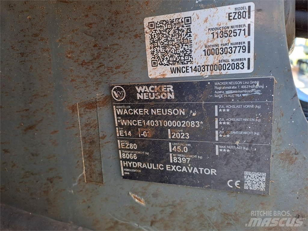 Wacker Neuson EZ80 Excavatoare pe șenile
