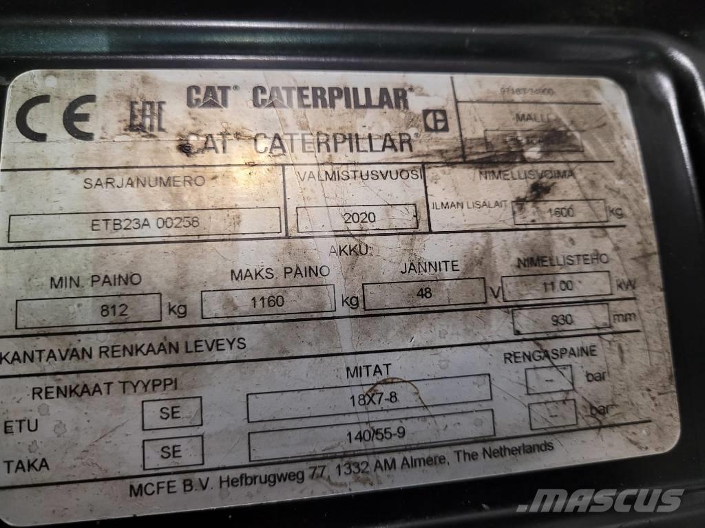 CAT EP16 ANT Stivuitor electric