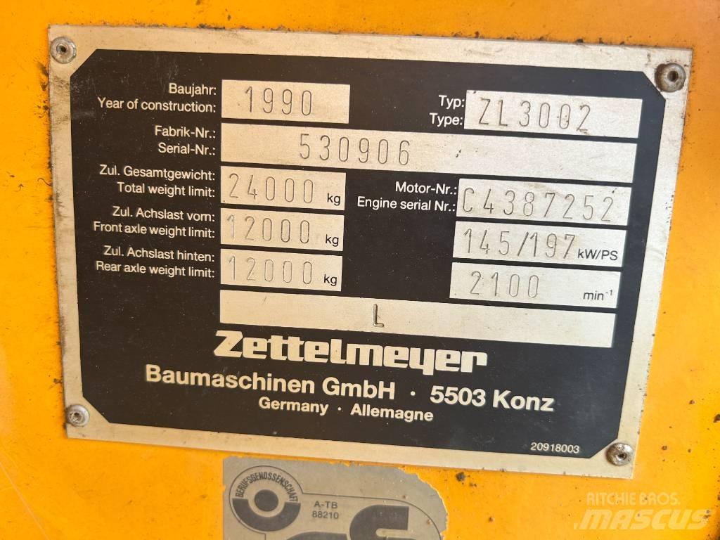 Zettelmeyer ZL 3002 Incarcator pe pneuri