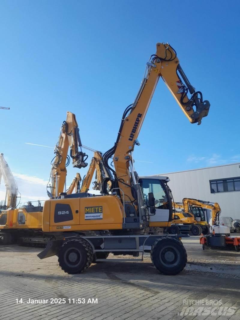 Liebherr A924 Excavatoare cu roti