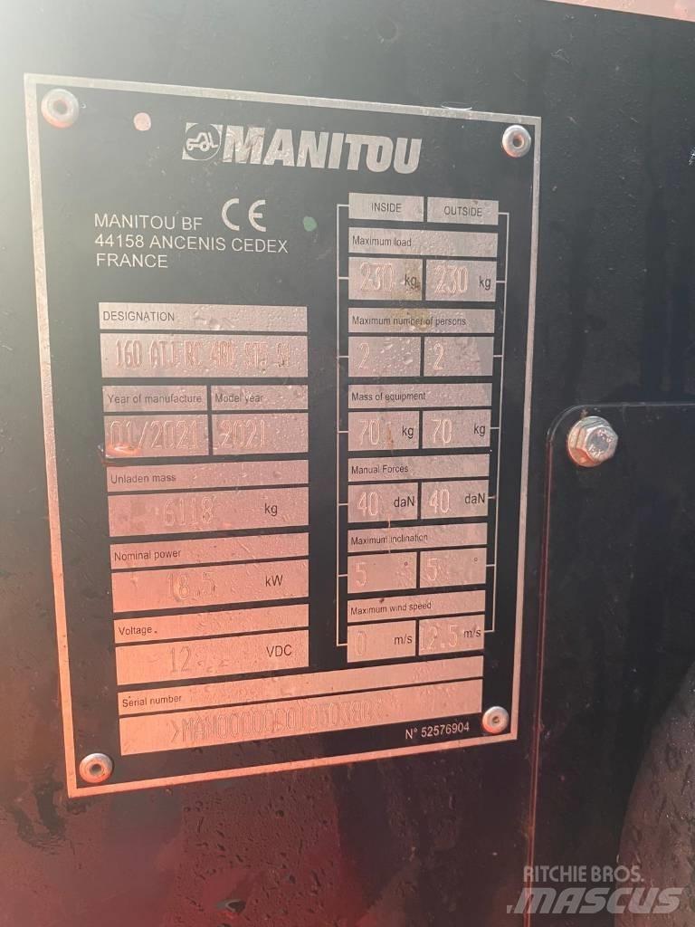 Manitou 160 ATJ Nacele cu brat articulat