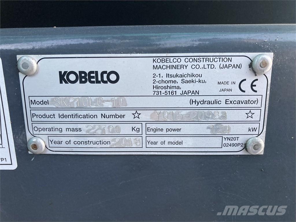 Kobelco SK 210 LC-10 Excavatoare pe șenile
