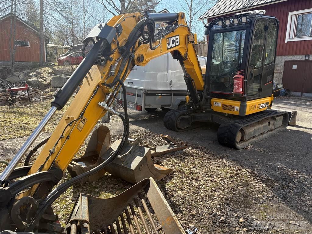 JCB 55Z-1 T3 Excavatoare pe șenile
