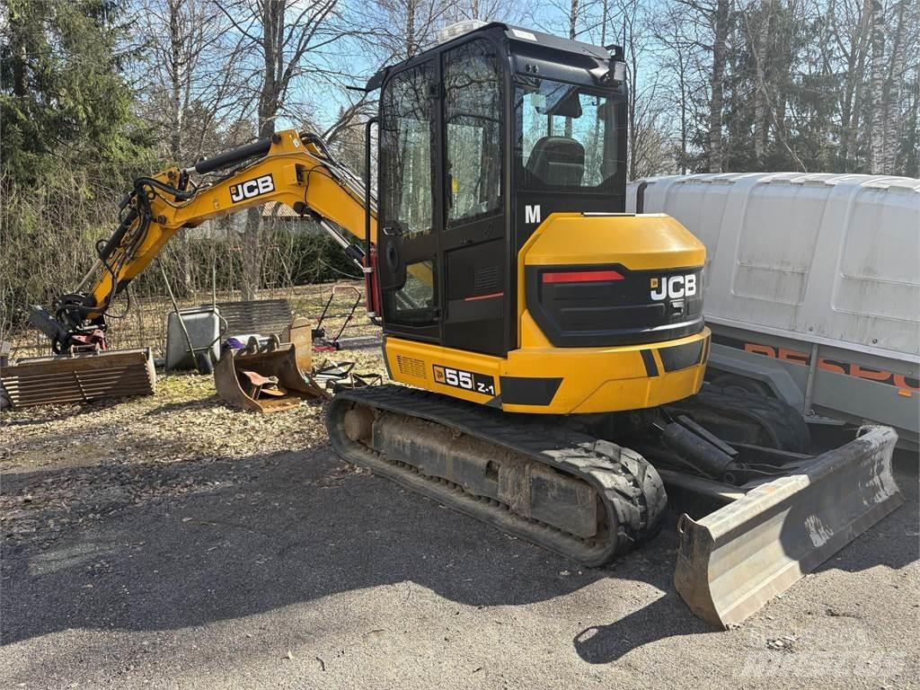 JCB 55Z-1 T3 Excavatoare pe șenile
