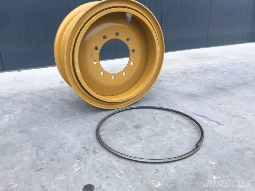 CAT 140H Rims Anvelope, roti si jante