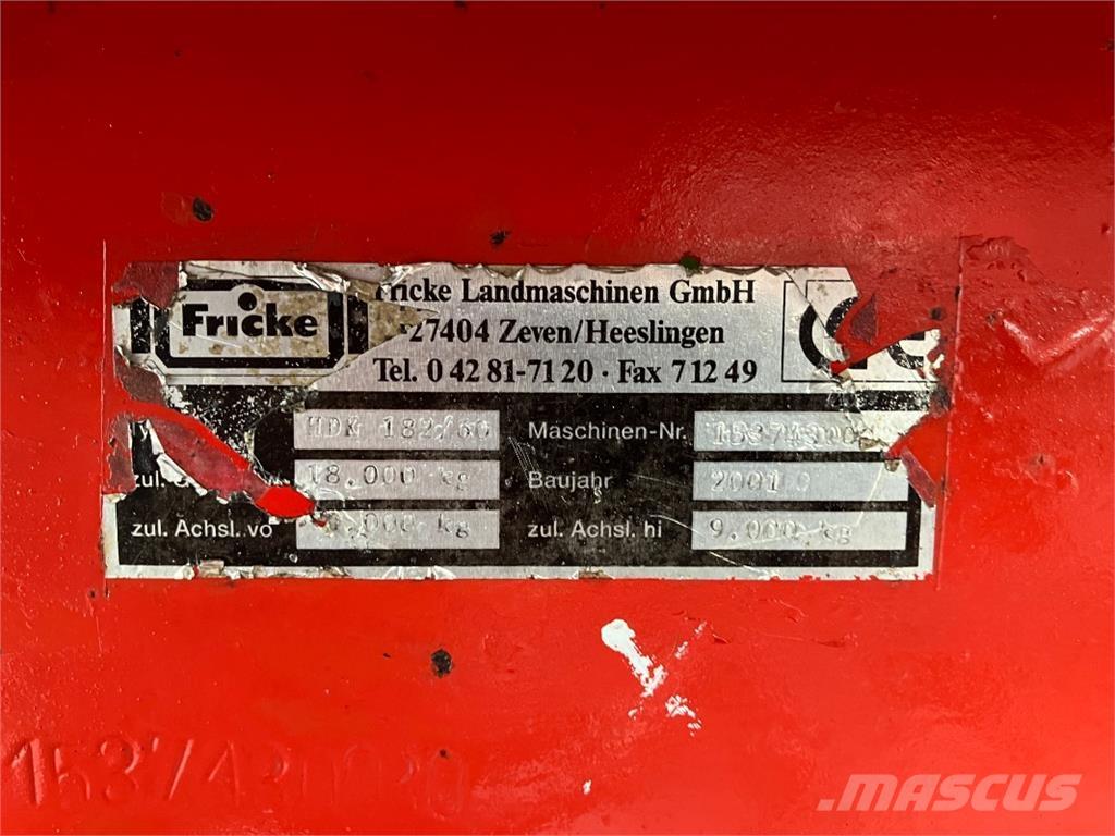 Fricke HDK 182/60 Alte remorci
