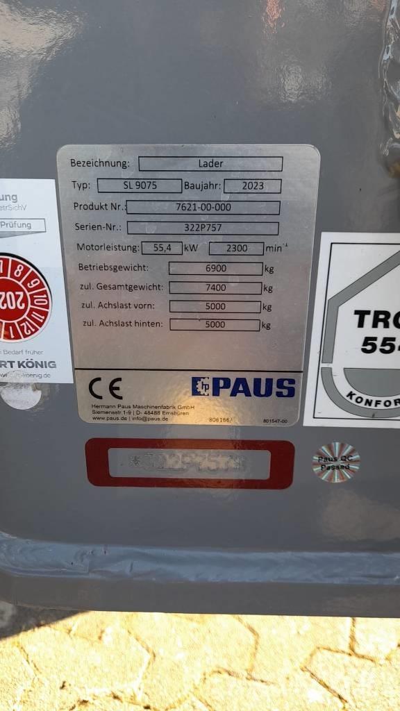 Paus SL 9075 Incarcator pe pneuri