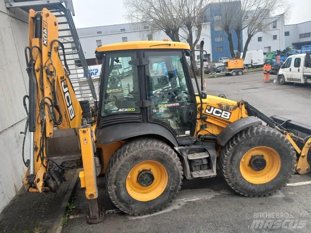 JCB 4cxAEC joystick Buldoexcavatoare