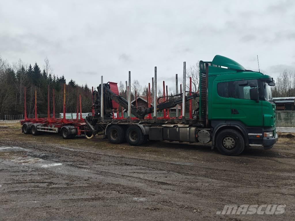 Scania G 480 Camion pentru lemne
