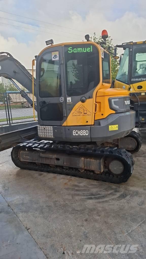 Volvo ECR88D Excavatoare 7t - 12t