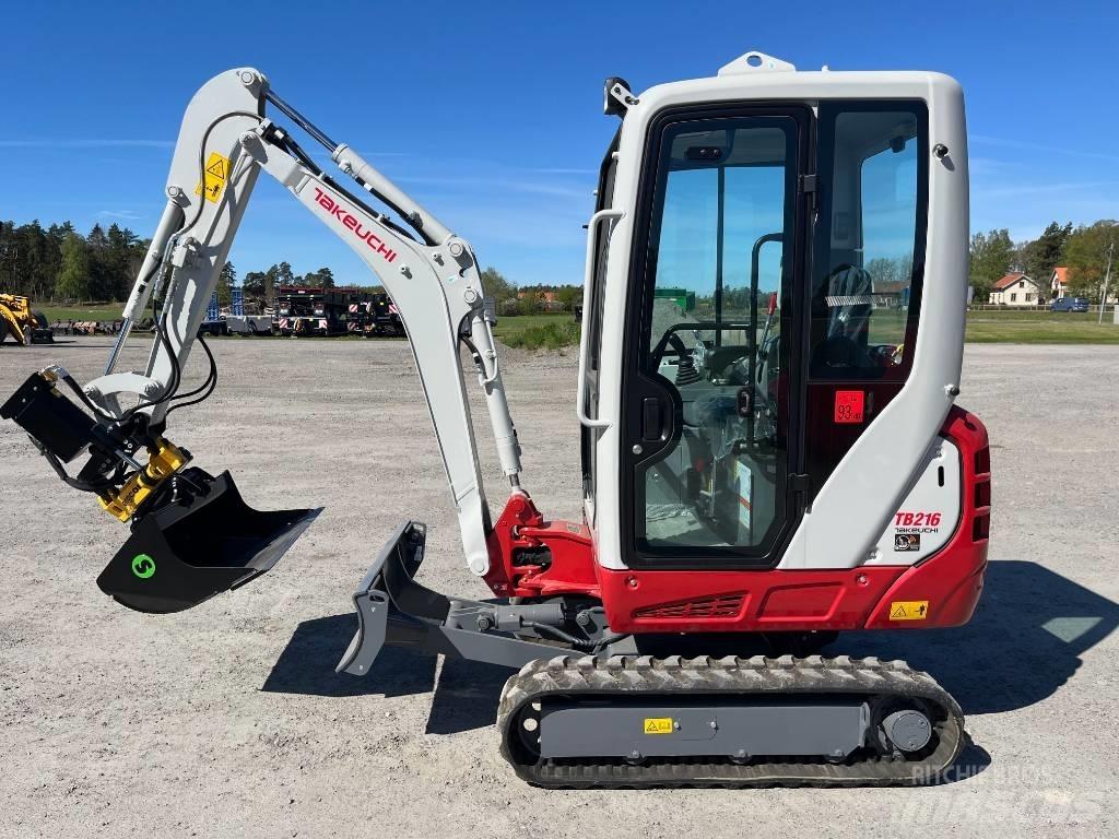 Takeuchi TB 216 A Mini excavatoare < 7t