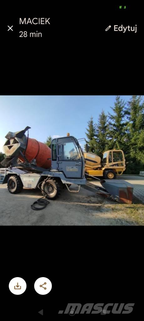 Ausa 3,5 kubika Utilaj pavare beton