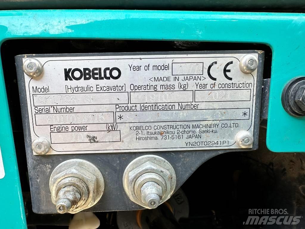Kobelco SK17SR-3E Mini excavatoare < 7t