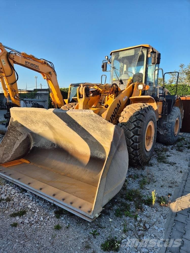 Hyundai HL 760-7 A Incarcator pe pneuri