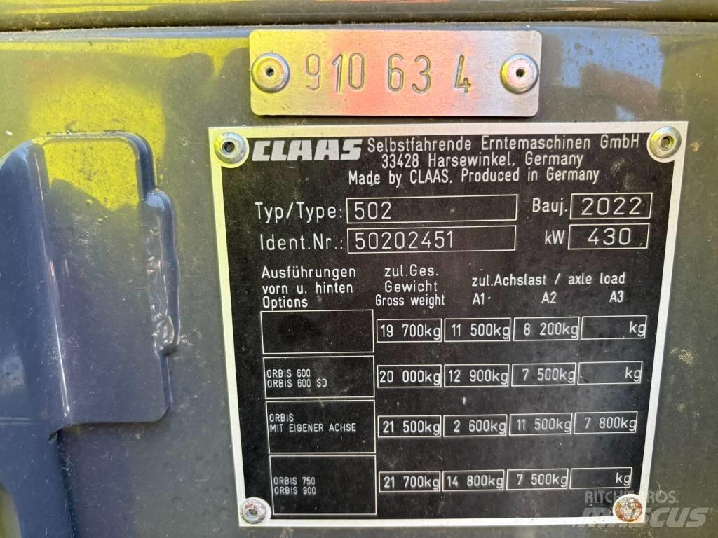 CLAAS Jaguar 950 4WD Forajere cu autopropulsare