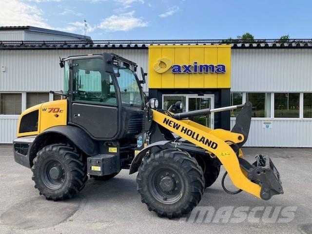 New Holland W70c Incarcator pe pneuri