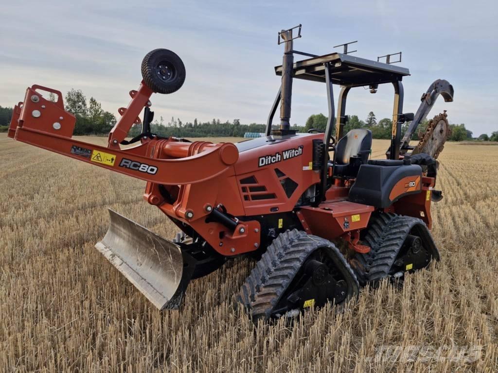 Ditch Witch RT 80 Excavatoare de santuri