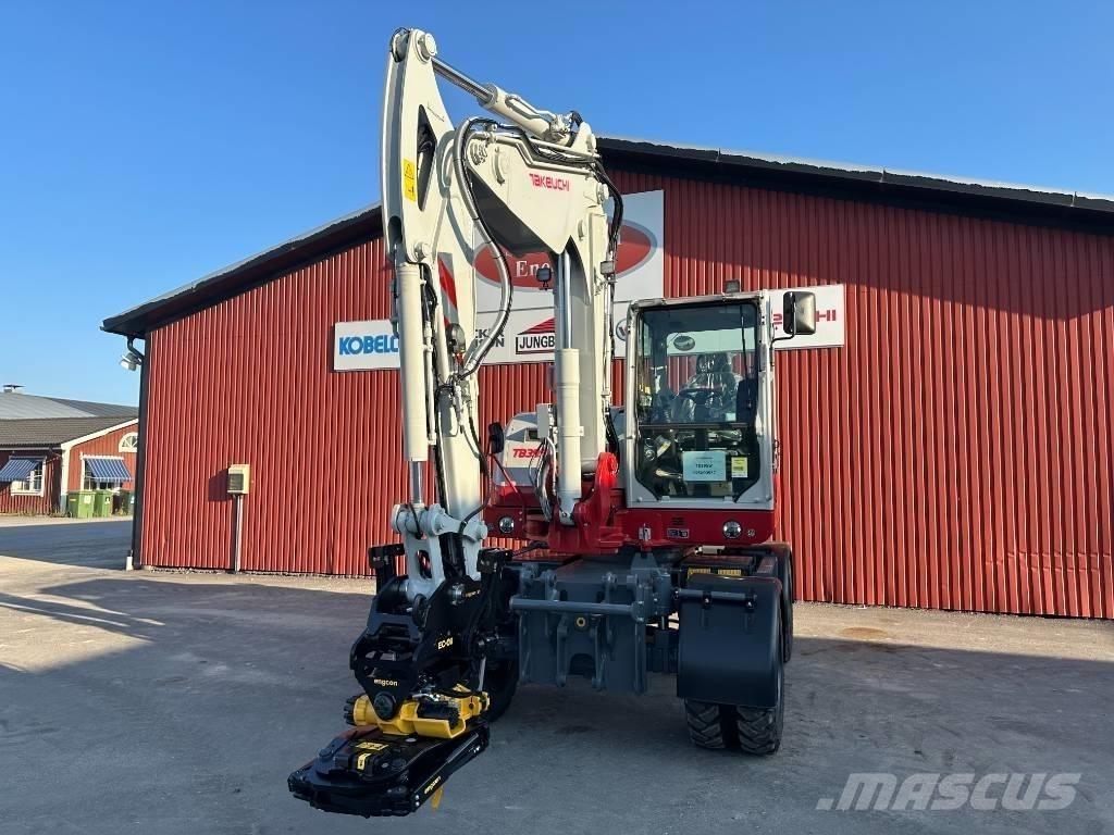 Takeuchi TB 395 W Excavatoare cu roti