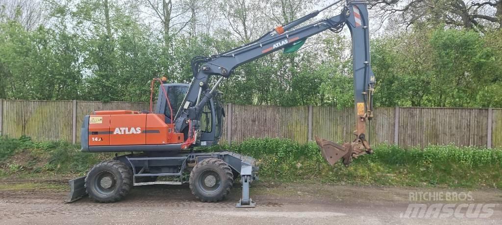 Atlas 140 W Excavatoare cu roti