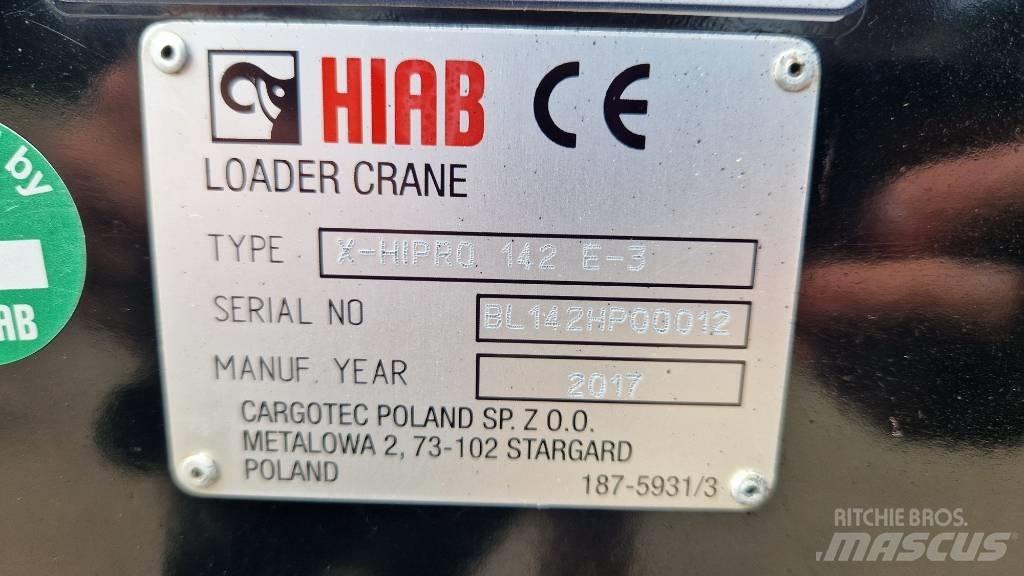 Hiab X-Hipro 142 E-3 Macarale de încarcat