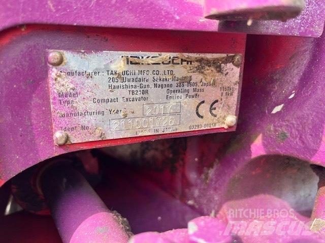 Takeuchi TB 210 Mini excavatoare < 7t