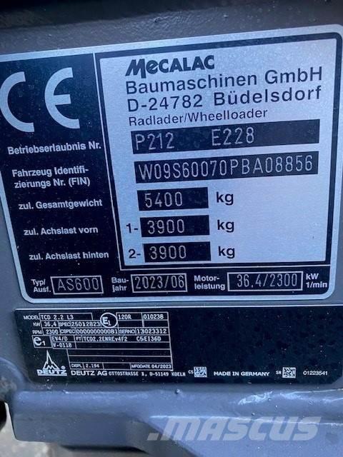 Mecalac AS600 Utilaje agricole - Altele