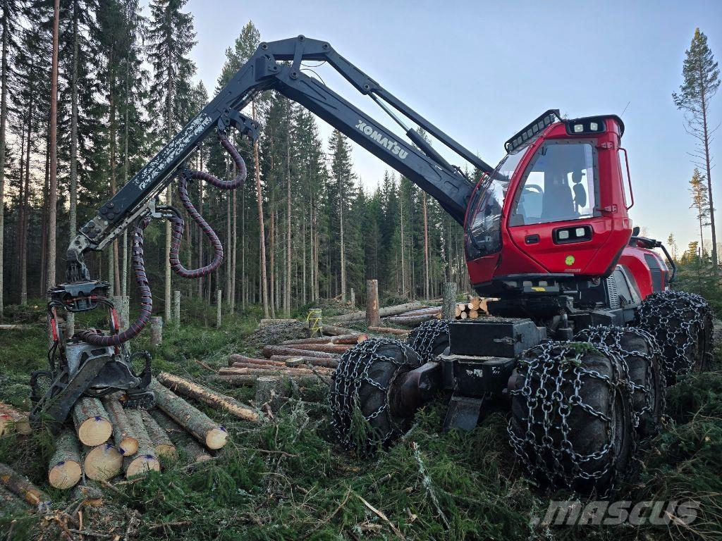 Komatsu 901 Combine forestiere