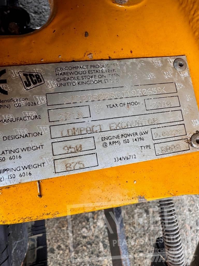 JCB Micro Mini excavatoare < 7t