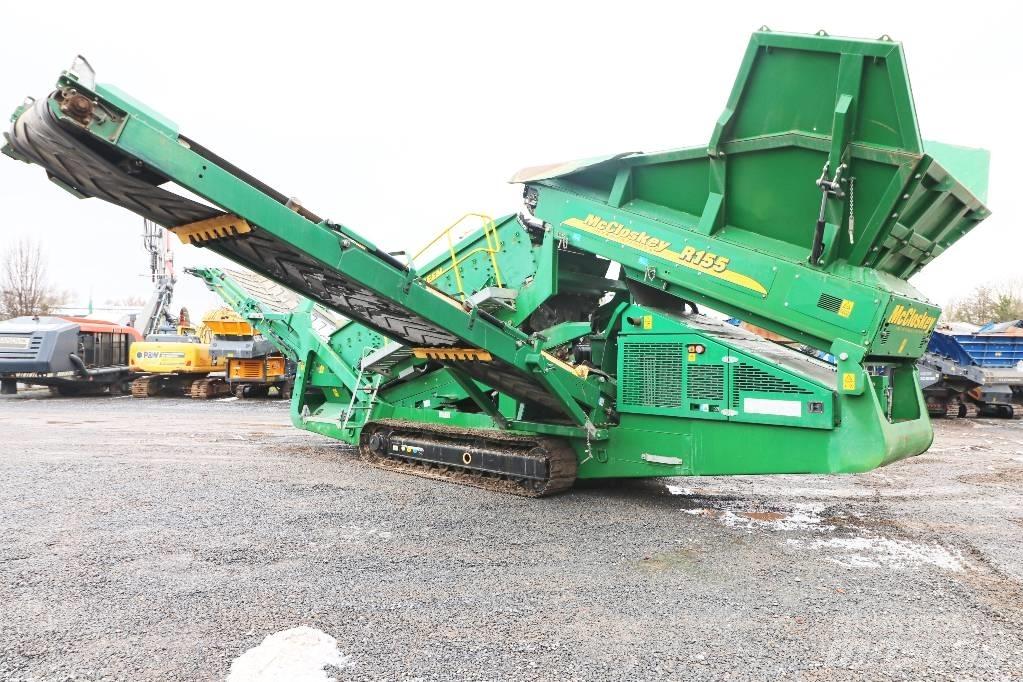 McCloskey R155 Dispozitive mobile de cernut