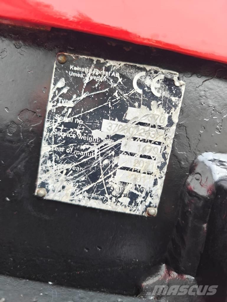 Komatsu 370.2 Capete pentru culegatoare